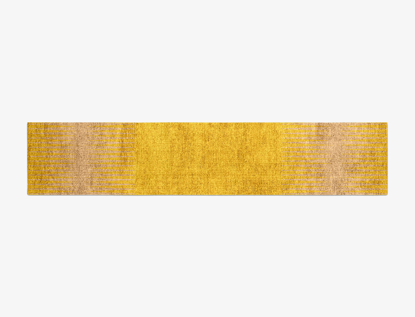 Allotrope Geometric Runner Flatweave Bamboo Silk Custom Rug by Rug Artisan