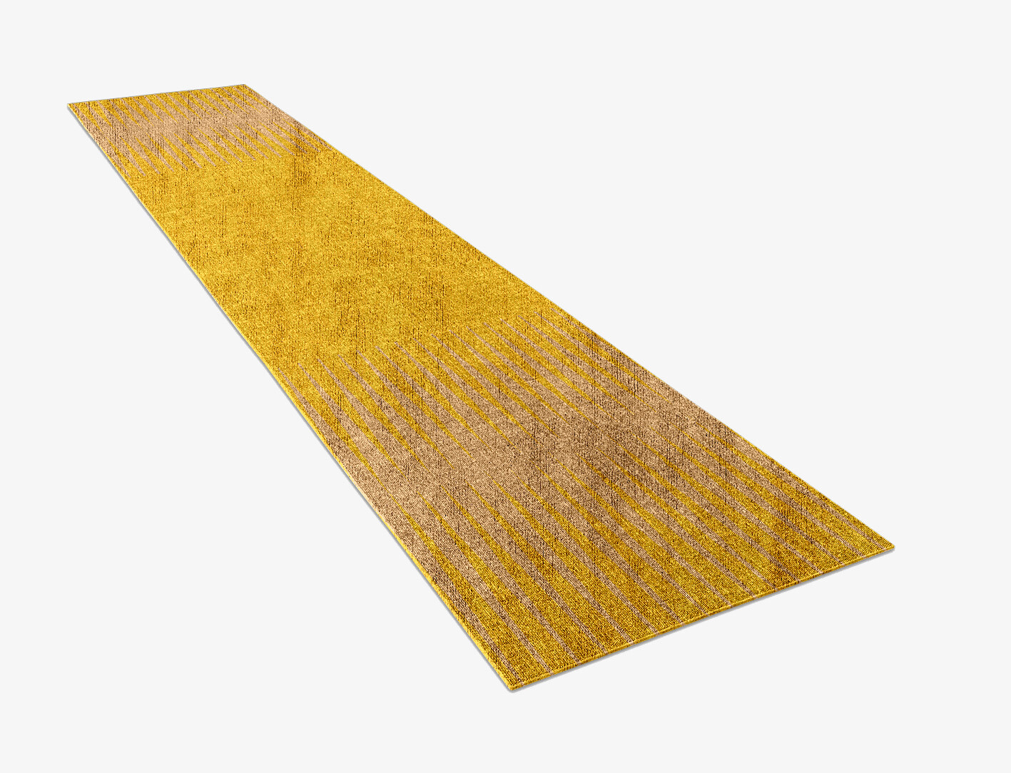 Allotrope Geometric Runner Flatweave Bamboo Silk Custom Rug by Rug Artisan