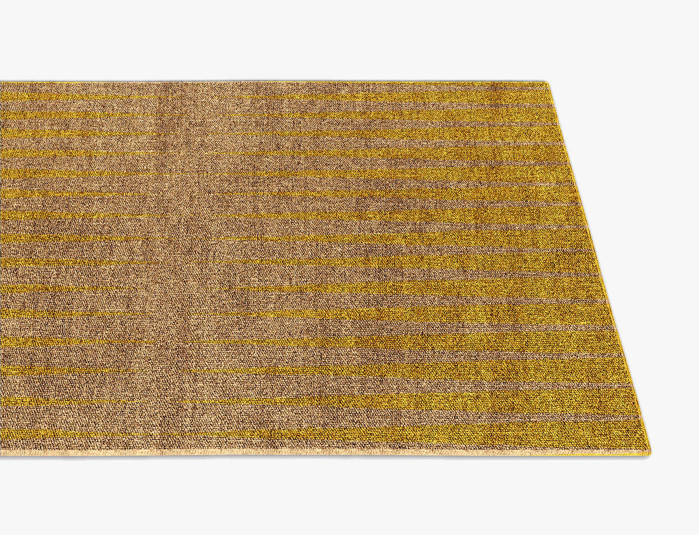 Allotrope Geometric Runner Flatweave Bamboo Silk Custom Rug by Rug Artisan