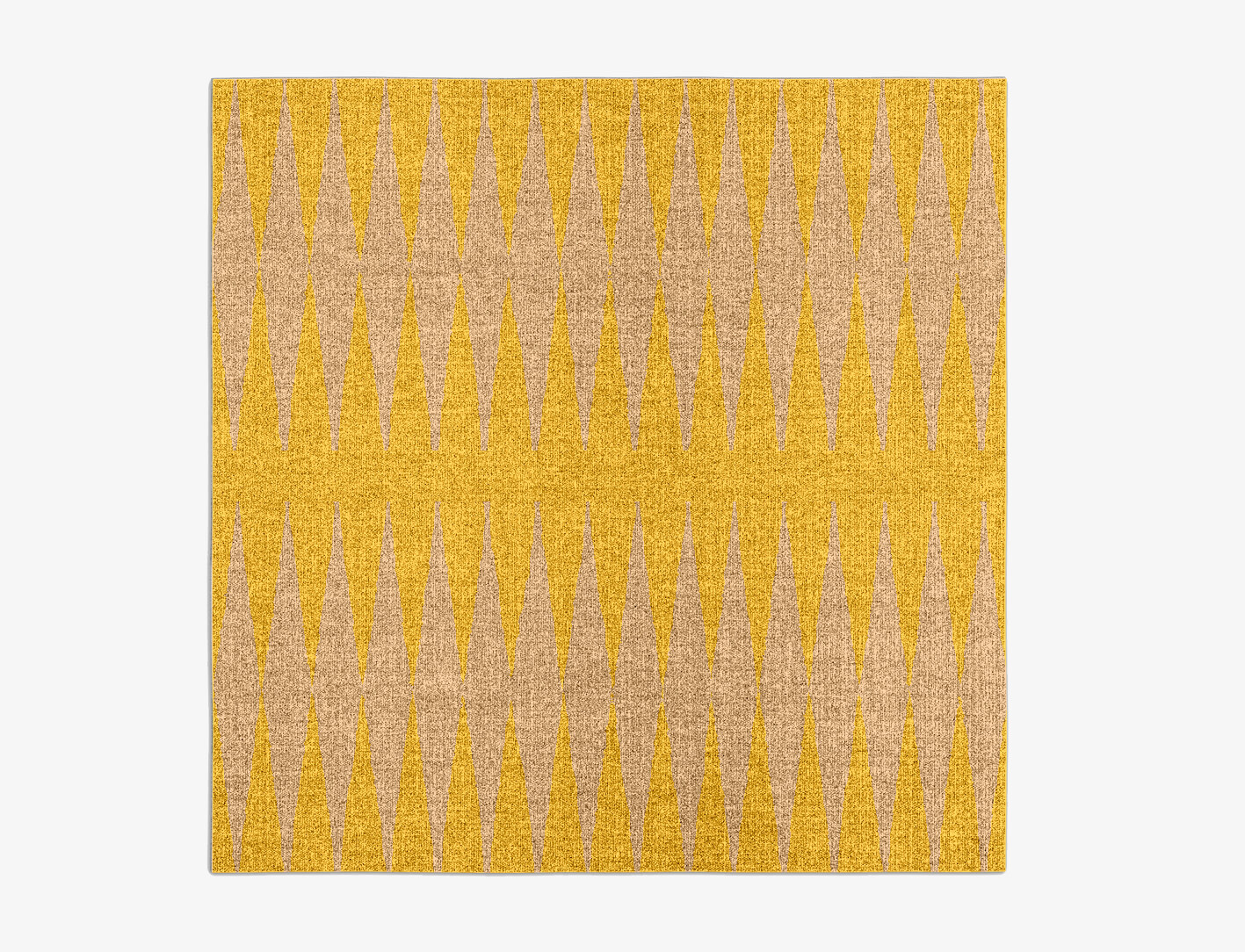 Allotrope Geometric Square Flatweave New Zealand Wool Custom Rug by Rug Artisan