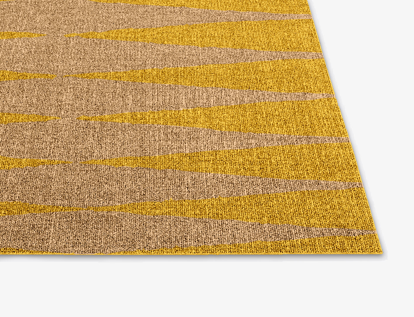 Allotrope Geometric Square Flatweave New Zealand Wool Custom Rug by Rug Artisan
