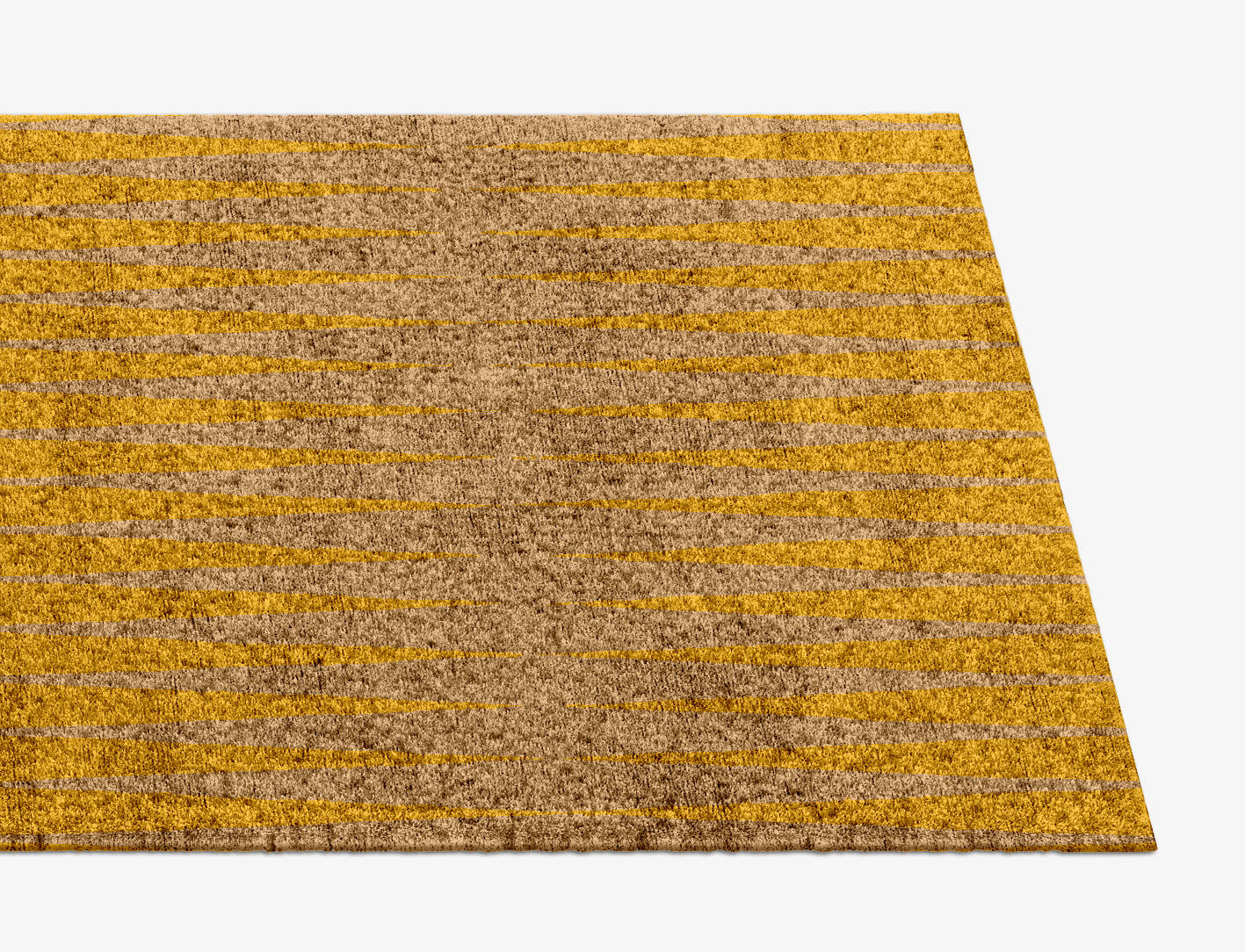 Allotrope Geometric Runner Hand Knotted Bamboo Silk Custom Rug by Rug Artisan