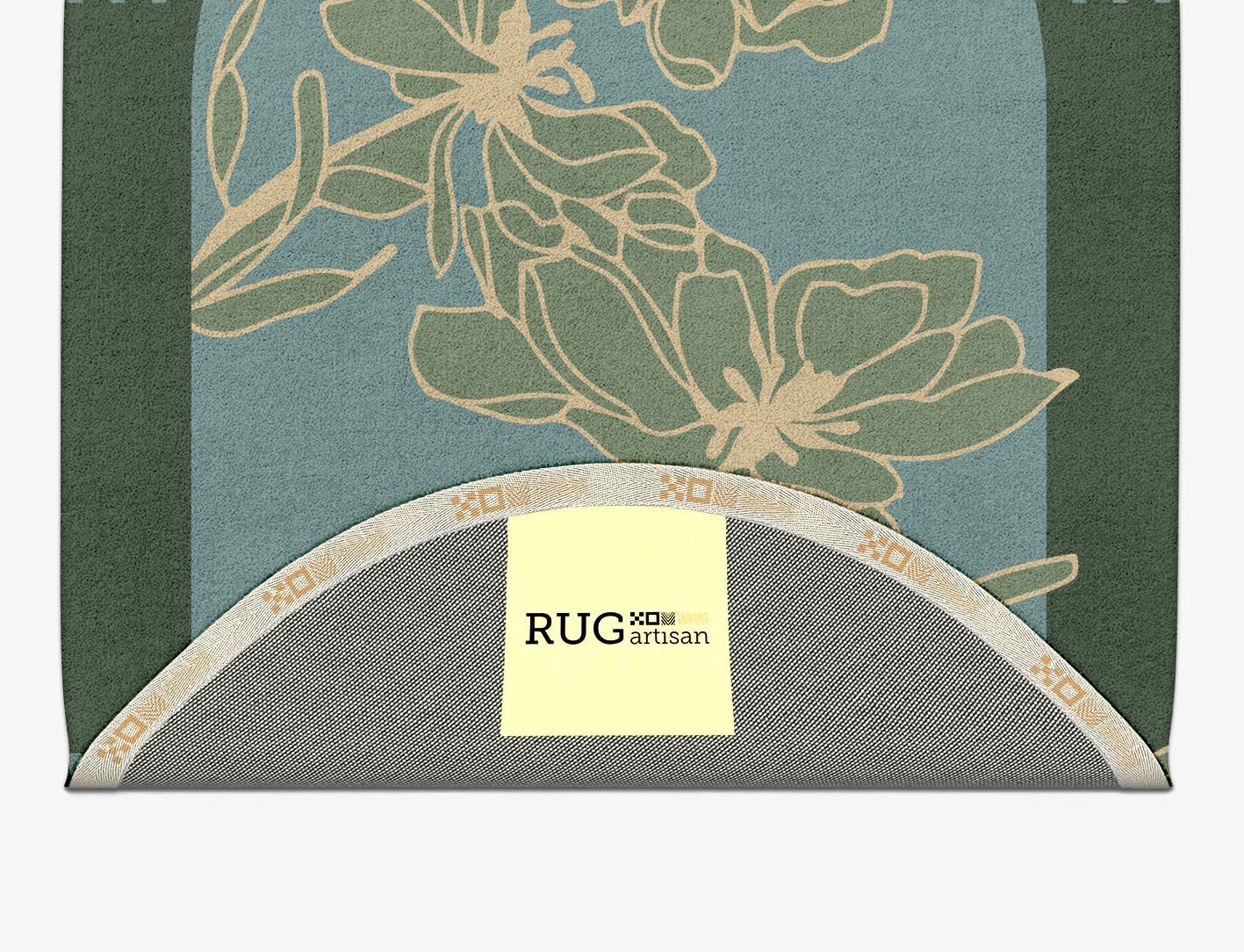 Amaryllis Field of Flowers Capsule Hand Tufted Pure Wool Custom Rug by Rug Artisan