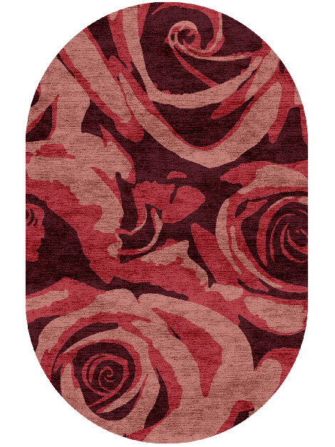 Ambrosi Floral Capsule Hand Knotted Bamboo Silk Custom Rug by Rug Artisan