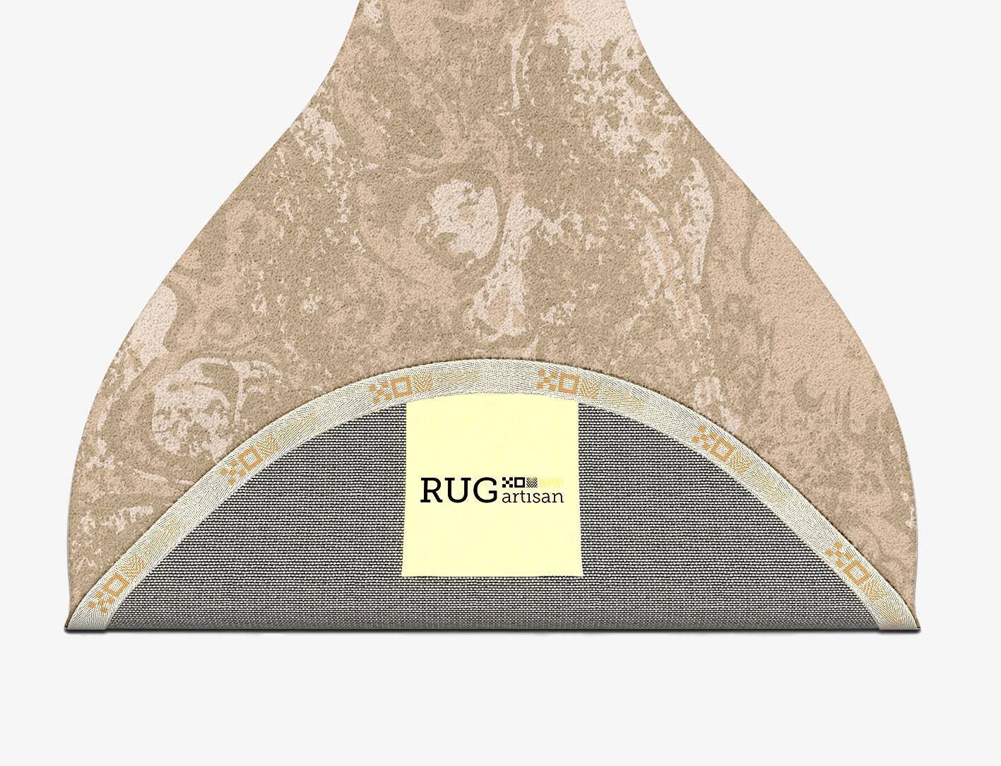 Amoeba Surface Art Drop Hand Tufted Pure Wool Custom Rug by Rug Artisan