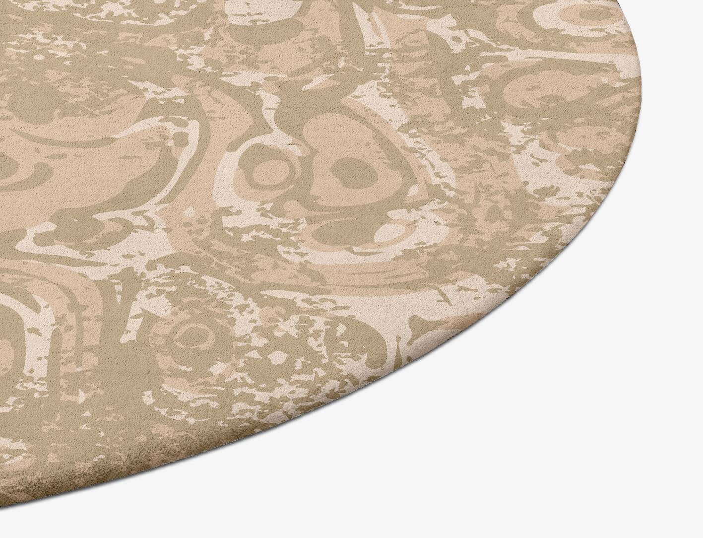 Amoeba Surface Art Oval Hand Tufted Pure Wool Custom Rug by Rug Artisan