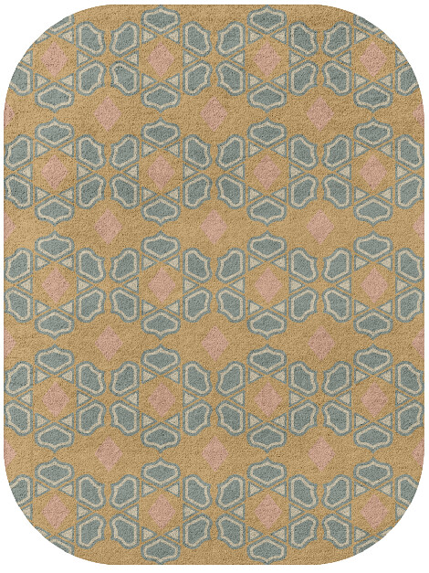Anahella Blue Royal Oblong Hand Tufted Pure Wool Custom Rug by Rug Artisan