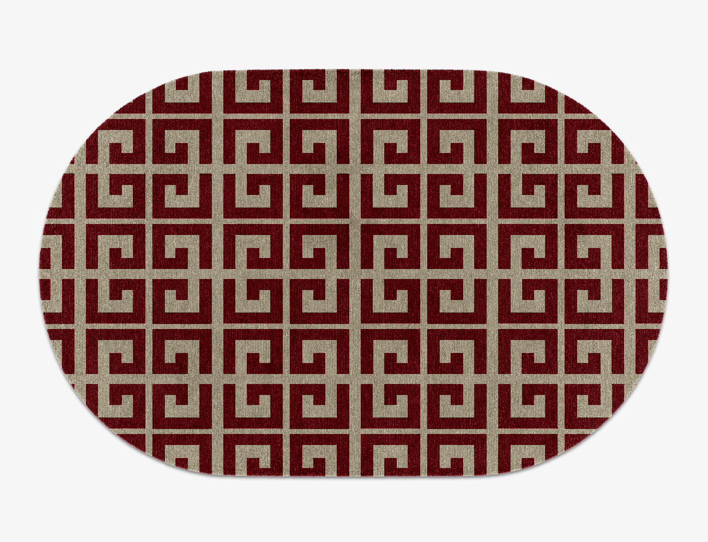 Angus Geometric Capsule Hand Knotted Tibetan Wool Custom Rug by Rug Artisan