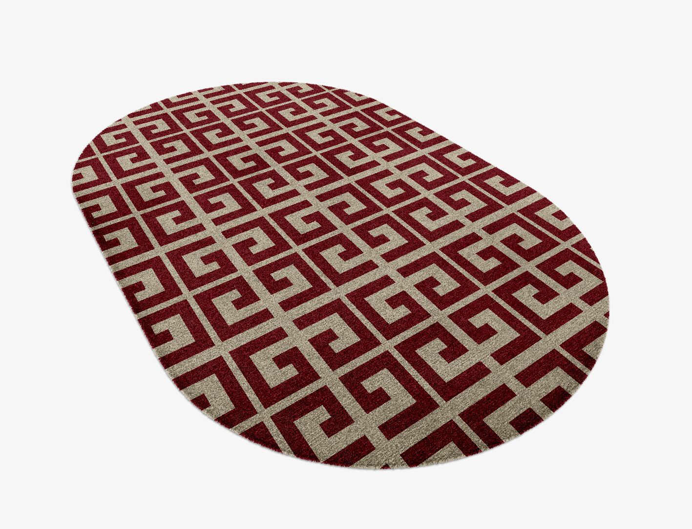 Angus Geometric Capsule Hand Knotted Tibetan Wool Custom Rug by Rug Artisan