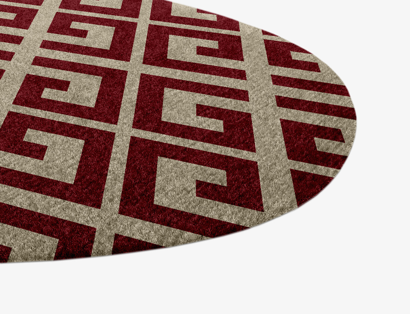 Angus Geometric Splash Hand Knotted Tibetan Wool Custom Rug by Rug Artisan
