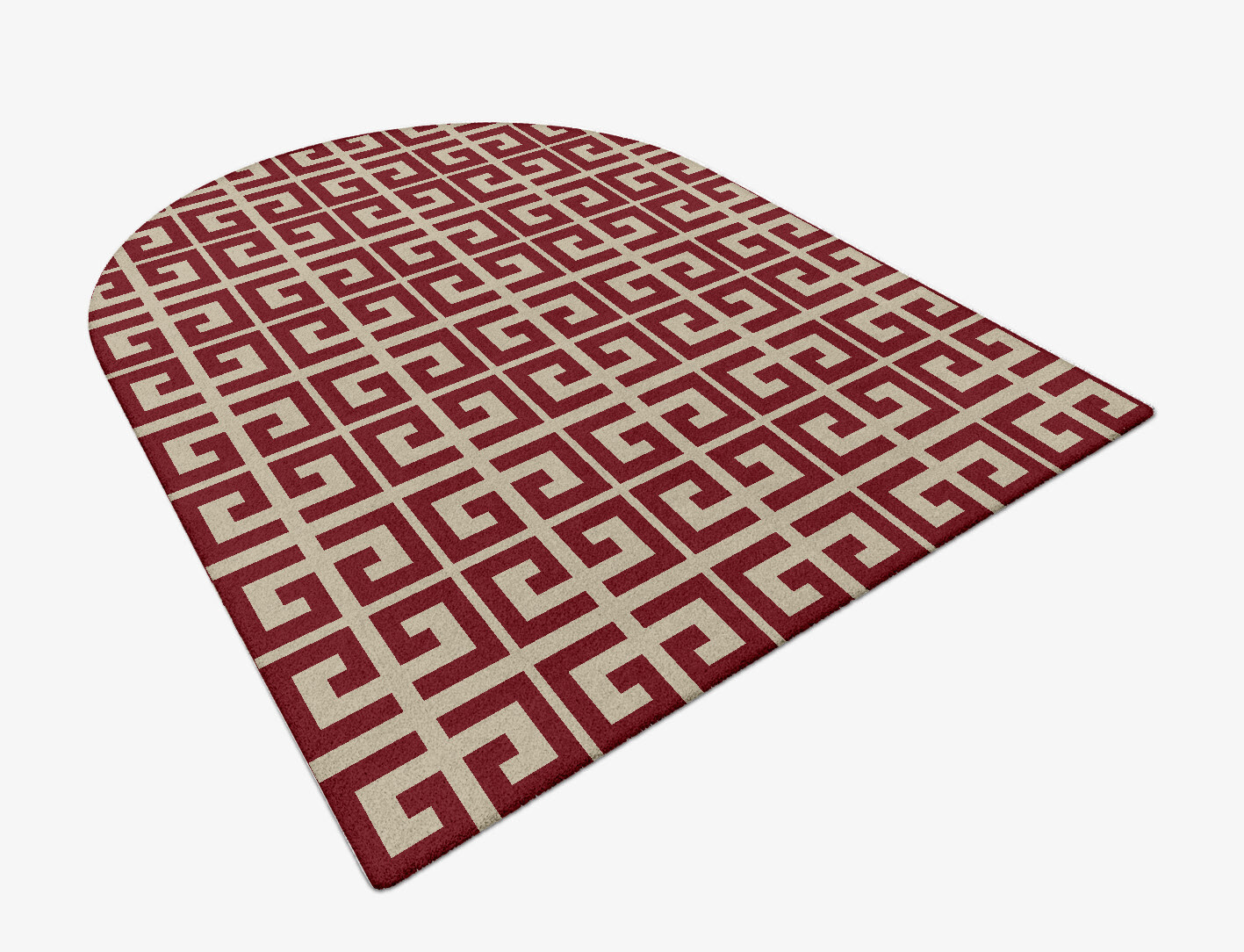 Angus Geometric Arch Hand Tufted Pure Wool Custom Rug by Rug Artisan