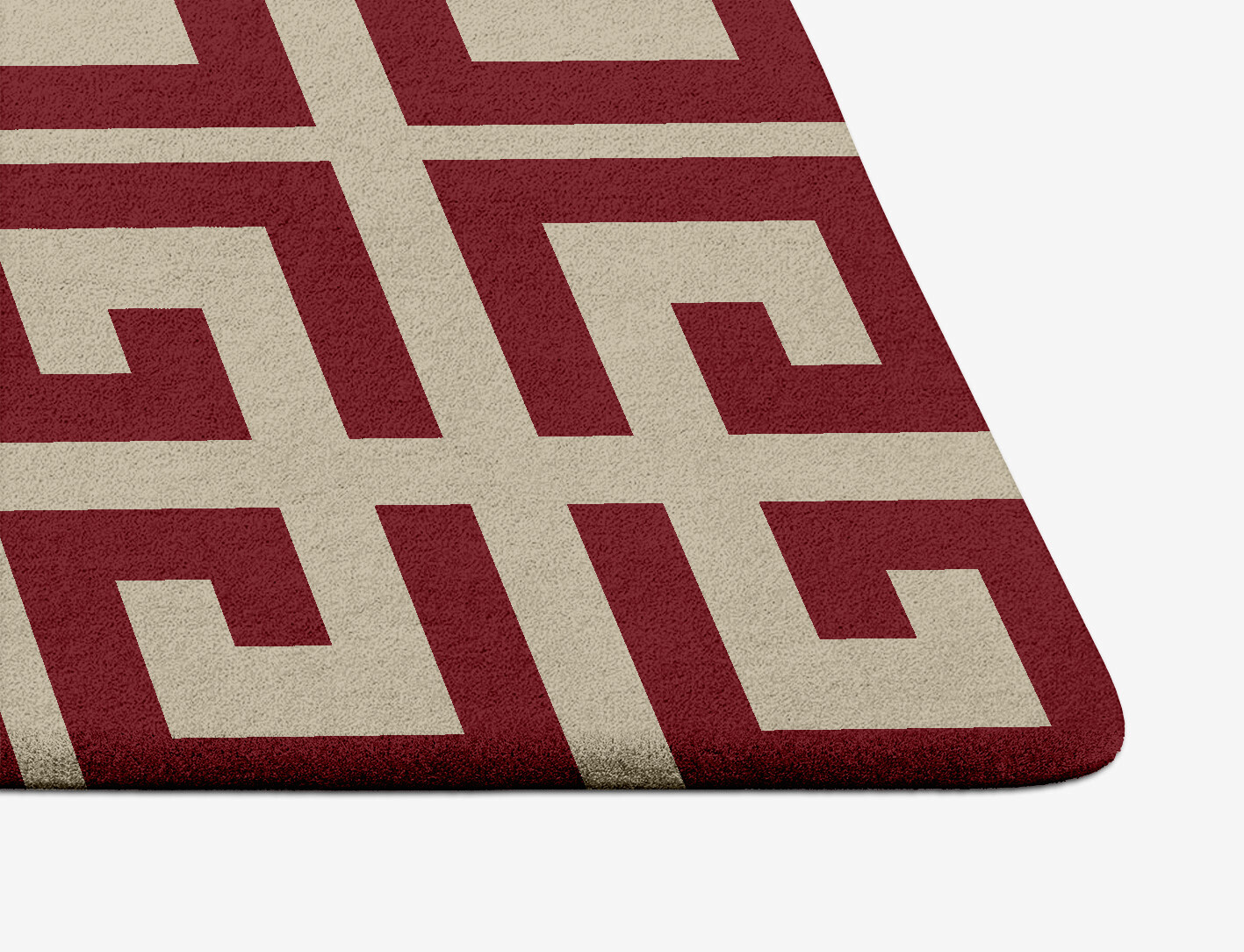 Angus Geometric Arch Hand Tufted Pure Wool Custom Rug by Rug Artisan