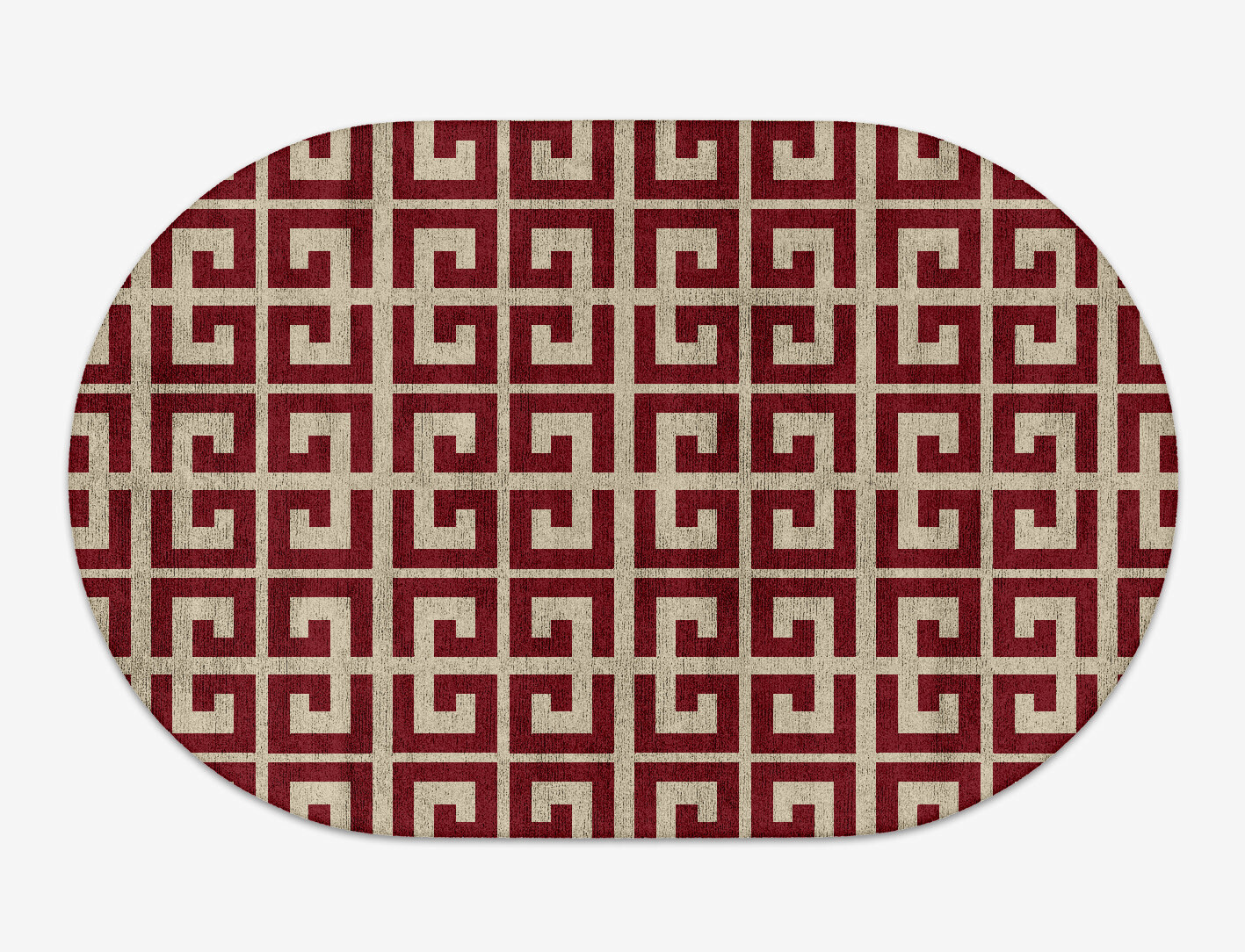 Angus Geometric Capsule Hand Tufted Bamboo Silk Custom Rug by Rug Artisan