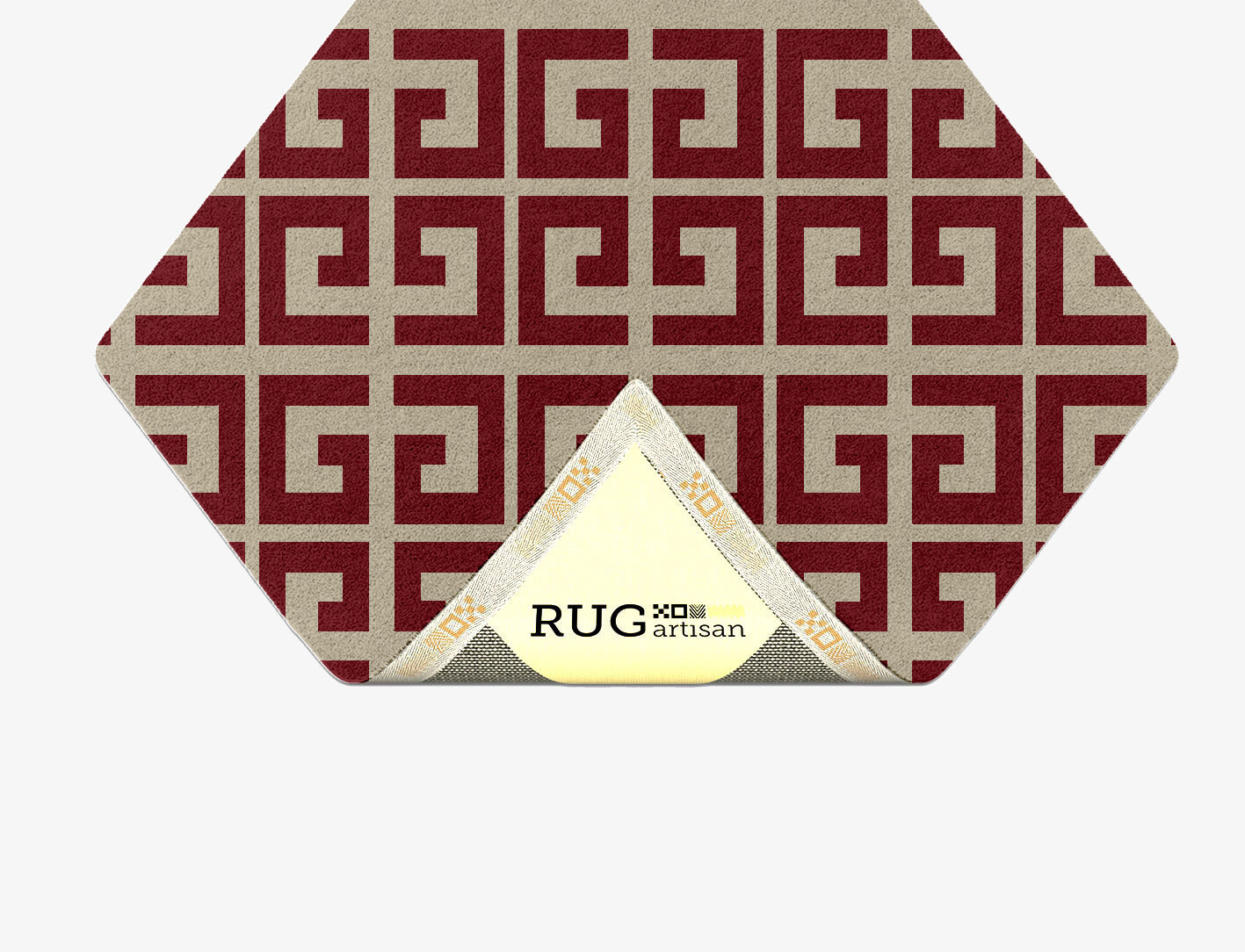 Angus Geometric Diamond Hand Tufted Pure Wool Custom Rug by Rug Artisan