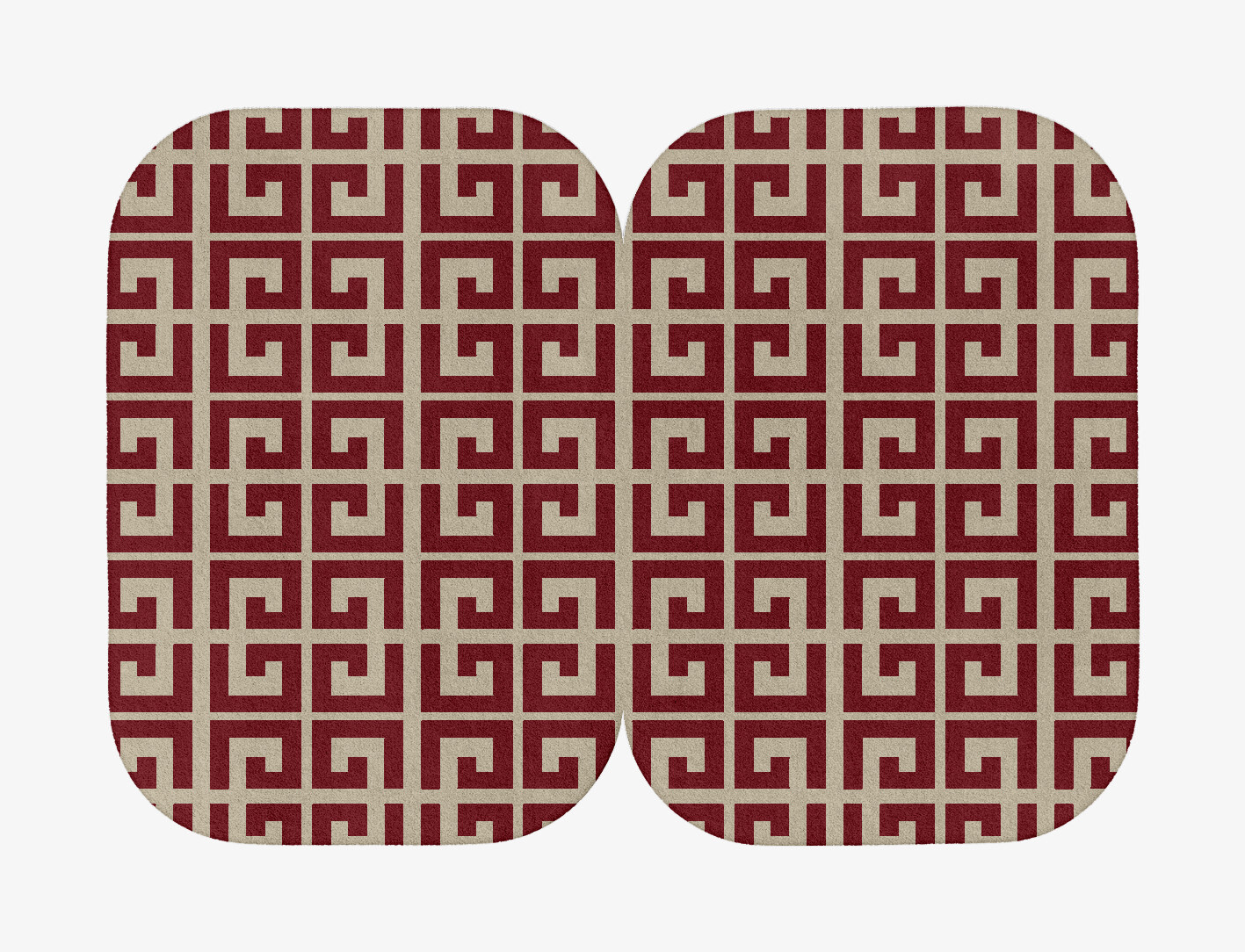 Angus Geometric Eight Hand Tufted Pure Wool Custom Rug by Rug Artisan