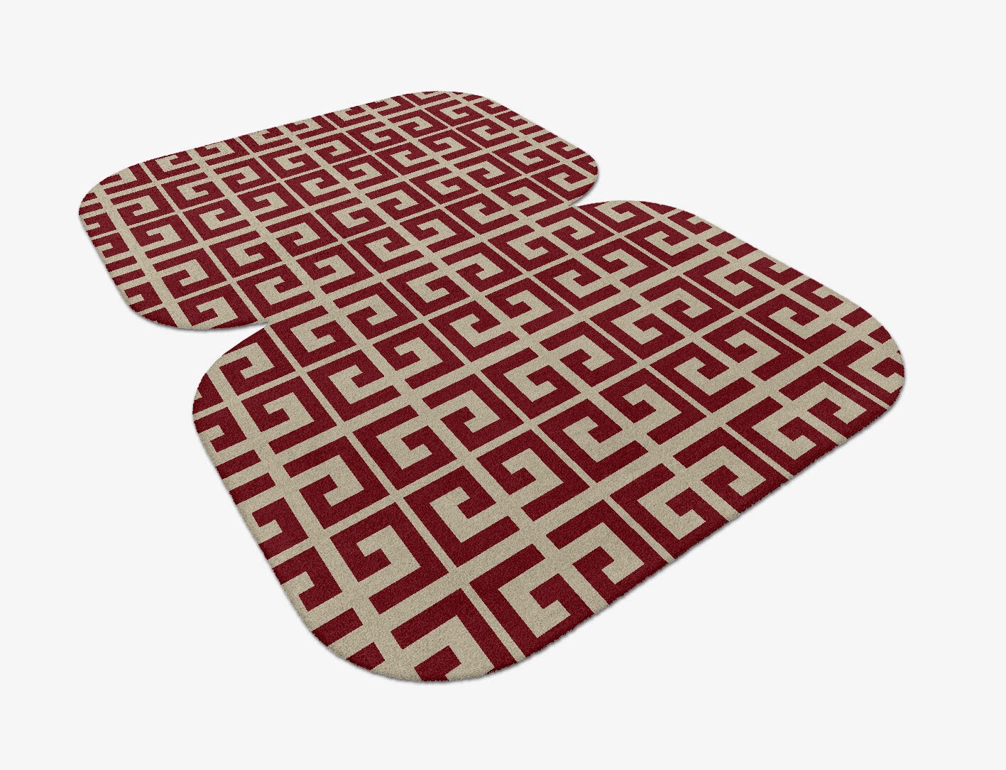 Angus Geometric Eight Hand Tufted Pure Wool Custom Rug by Rug Artisan