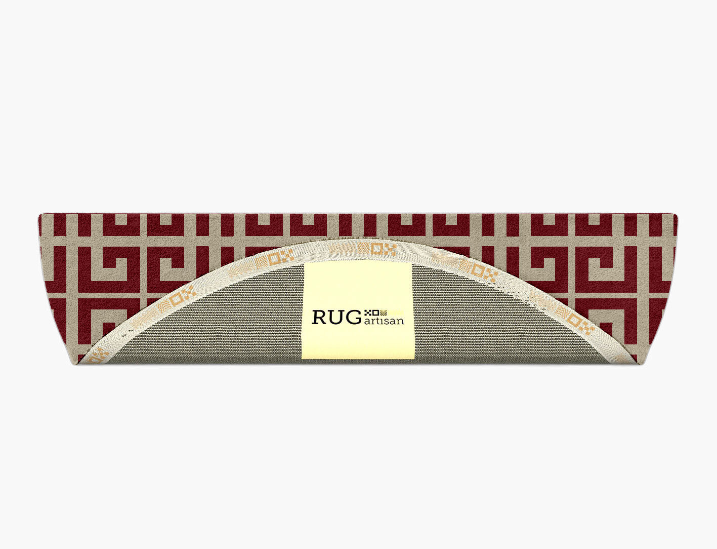 Angus Geometric Halfmoon Hand Tufted Pure Wool Custom Rug by Rug Artisan