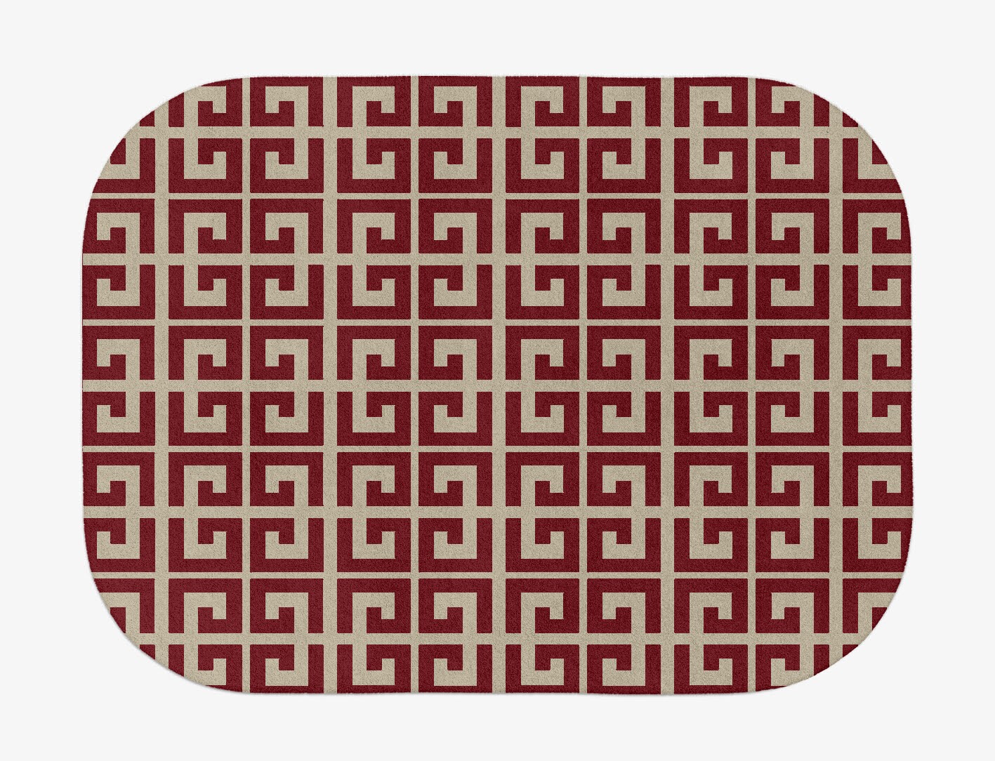 Angus Geometric Oblong Hand Tufted Pure Wool Custom Rug by Rug Artisan