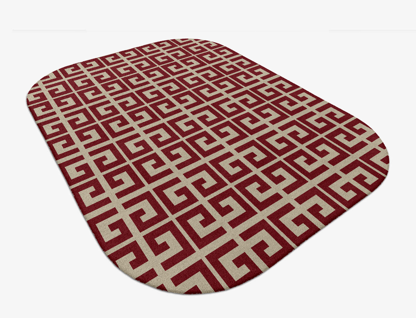 Angus Geometric Oblong Hand Tufted Pure Wool Custom Rug by Rug Artisan