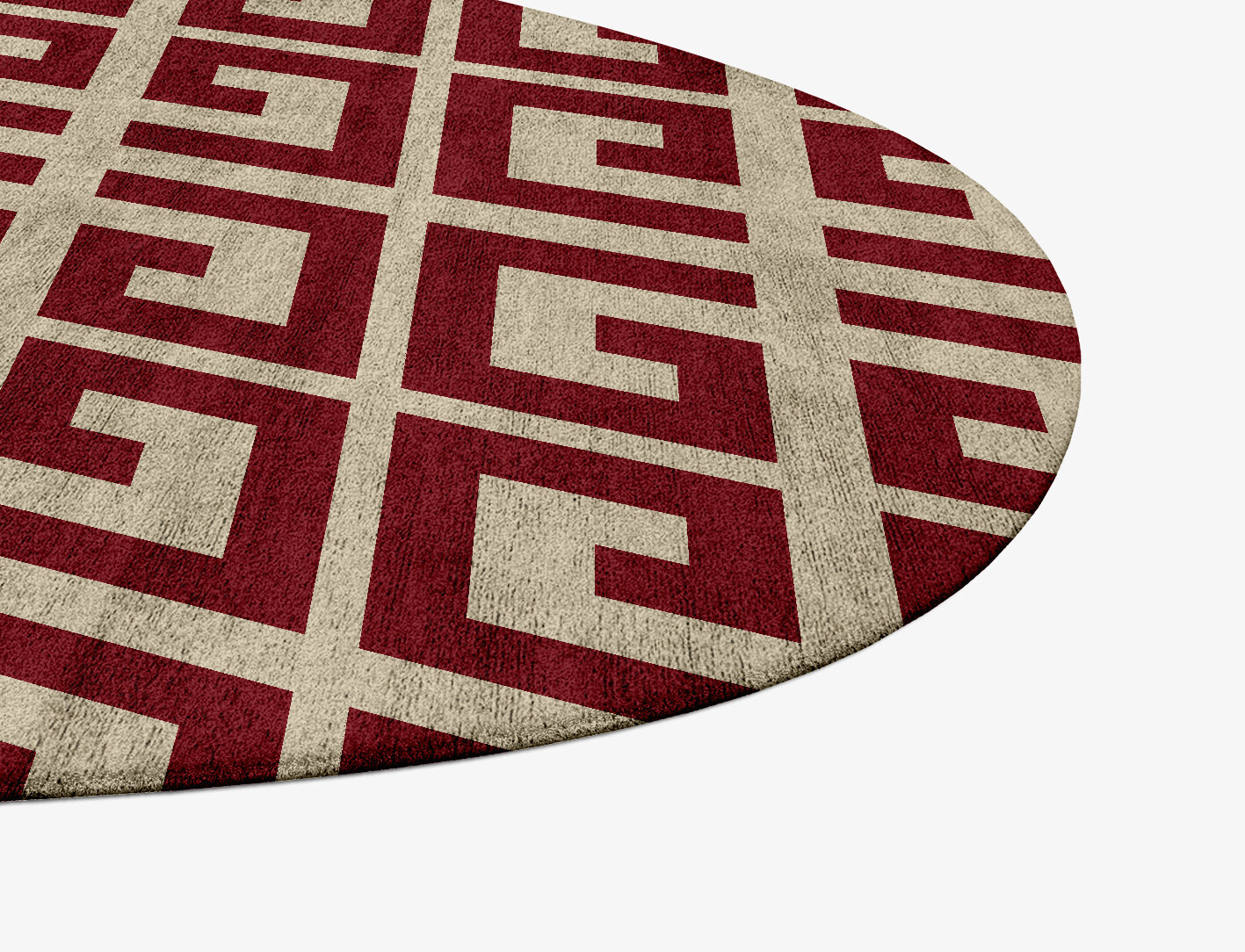 Angus Geometric Splash Hand Tufted Bamboo Silk Custom Rug by Rug Artisan