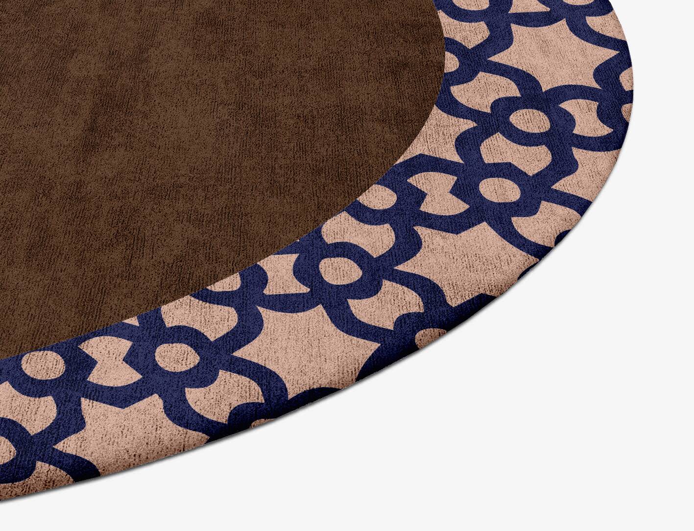Apex Geometric Oval Hand Tufted Bamboo Silk Custom Rug by Rug Artisan