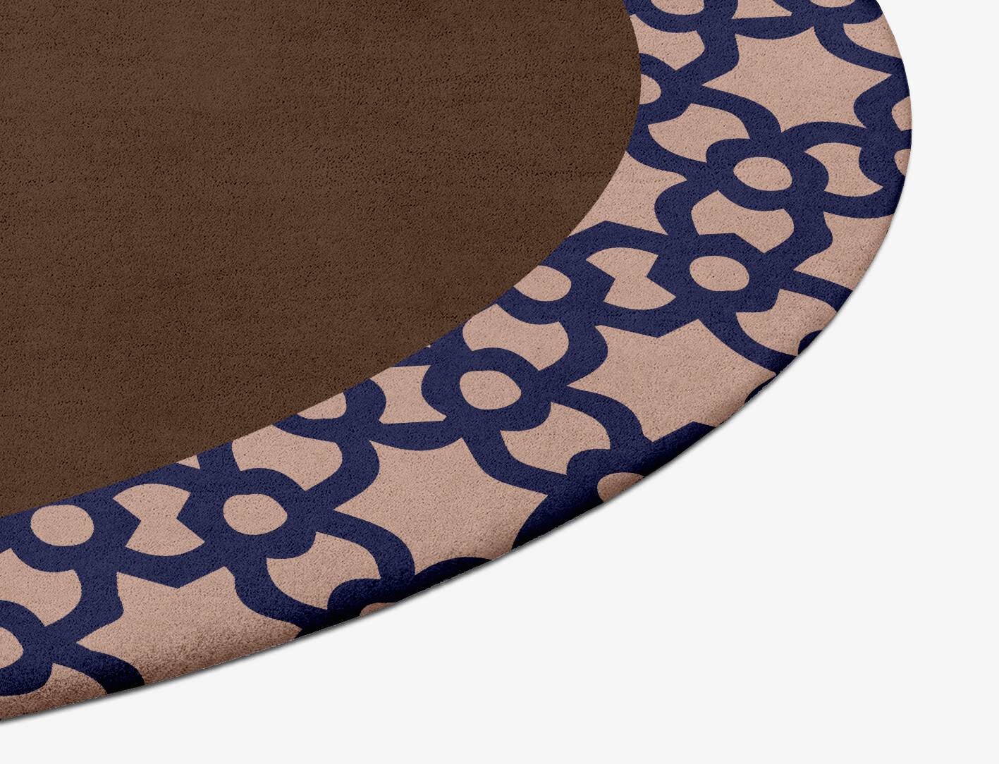 Apex Geometric Oval Hand Tufted Pure Wool Custom Rug by Rug Artisan