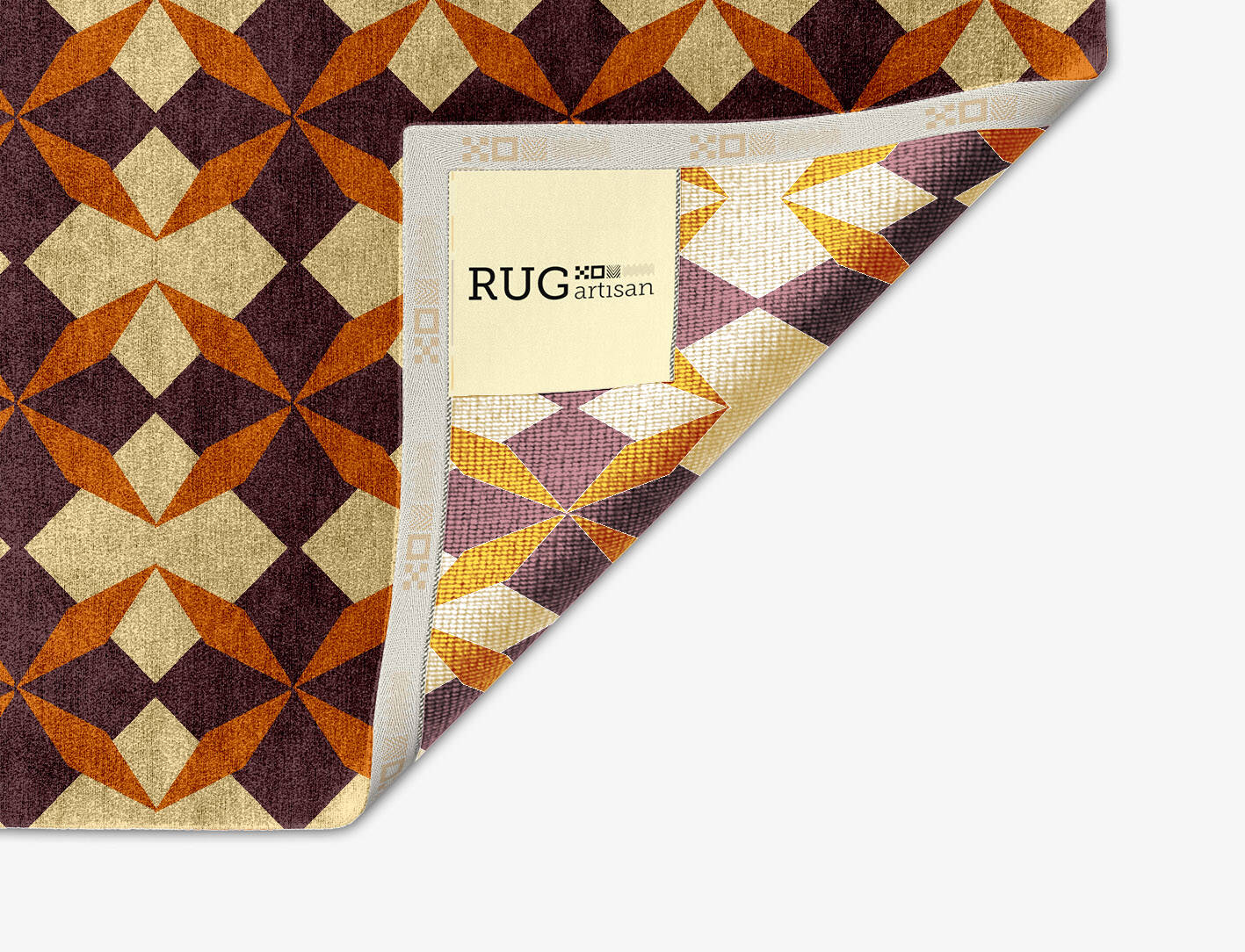Arabesque Geometric Arch Hand Knotted Bamboo Silk Custom Rug by Rug Artisan