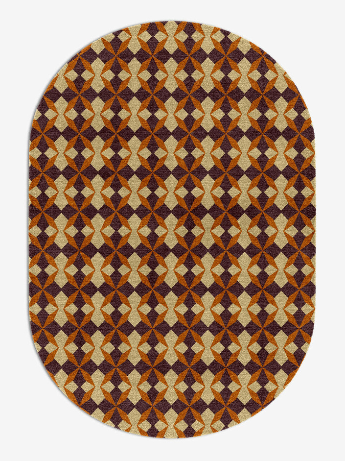 Arabesque Geometric Capsule Hand Knotted Tibetan Wool Custom Rug by Rug Artisan