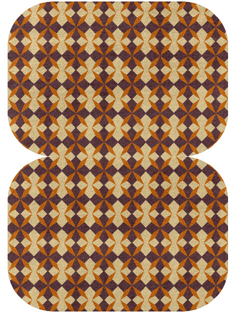 Arabesque Geometric Eight Hand Tufted Pure Wool Custom Rug by Rug Artisan