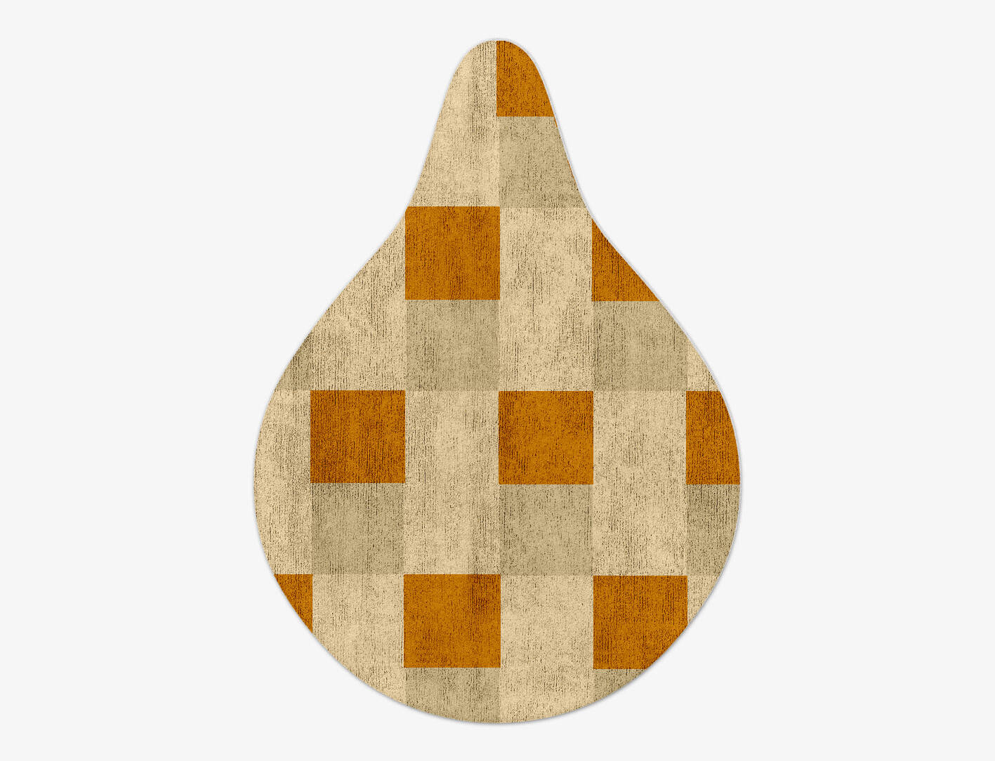 Aralia Geometric Drop Hand Tufted Bamboo Silk Custom Rug by Rug Artisan