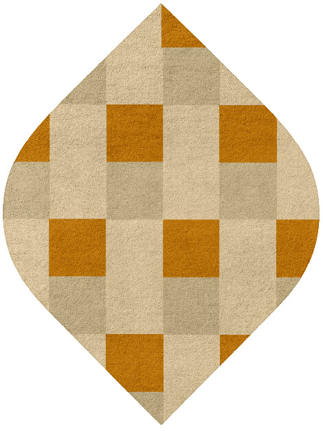 Aralia Geometric Ogee Hand Tufted Pure Wool Custom Rug by Rug Artisan