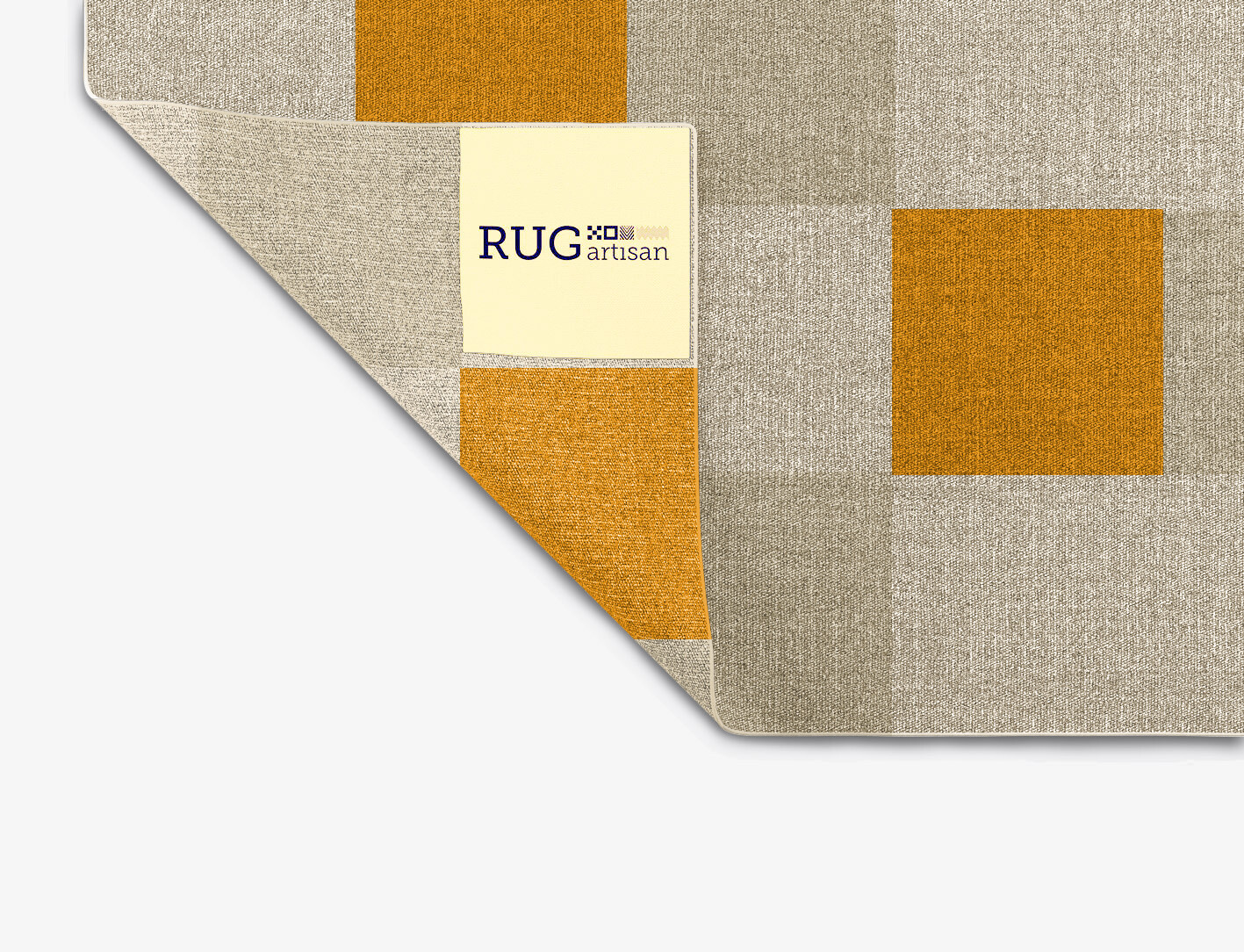 Aralia Geometric Square Outdoor Recycled Yarn Custom Rug by Rug Artisan