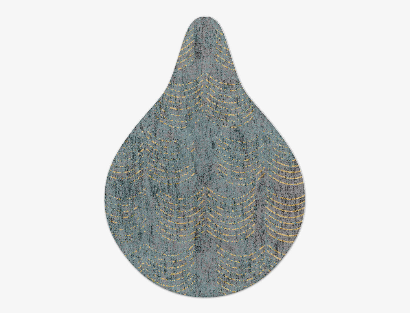 Aranka  Drop Hand Tufted Bamboo Silk Custom Rug by Rug Artisan
