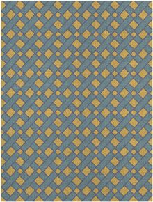 Argyle Geometric Rectangle Flatweave New Zealand Wool Custom Rug by Rug Artisan