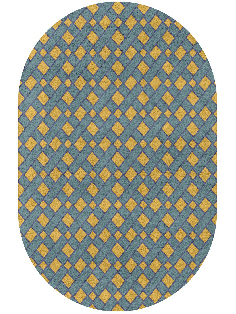 Argyle Geometric Capsule Hand Tufted Pure Wool Custom Rug by Rug Artisan