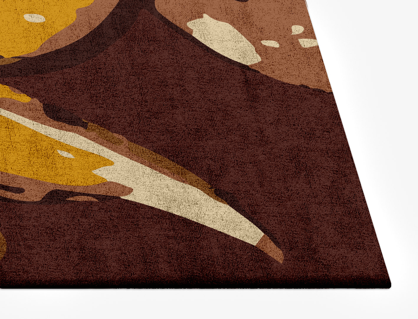 Aristate Floral Rectangle Hand Tufted Bamboo Silk Custom Rug by Rug Artisan