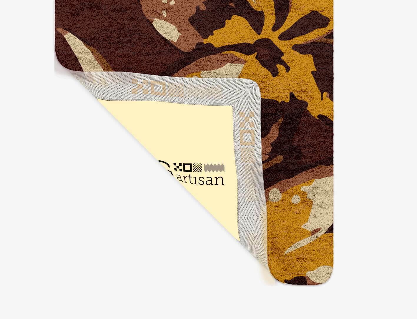 Aristate Floral Runner Hand Tufted Bamboo Silk Custom Rug by Rug Artisan