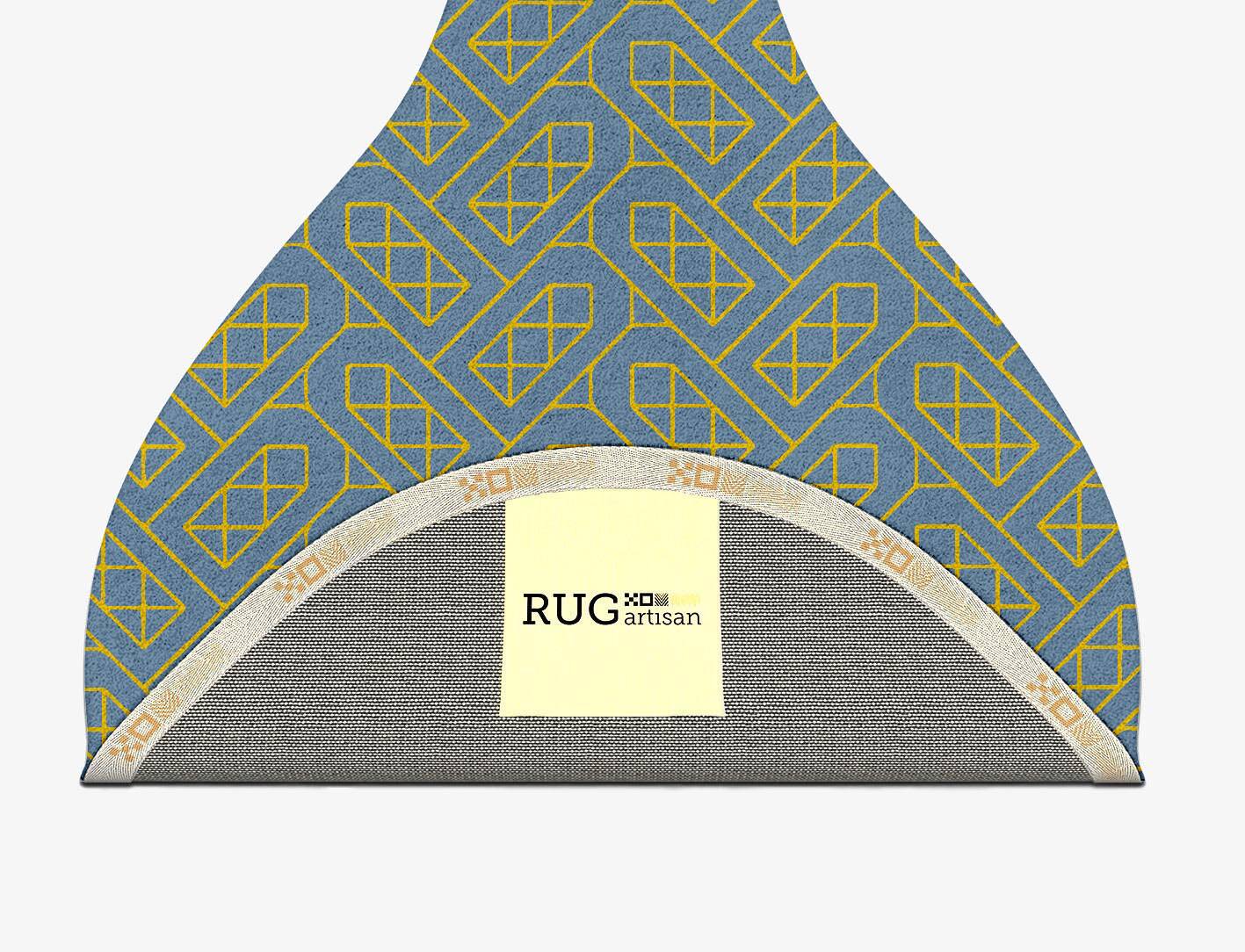 Arrowheads Modern Geometrics Drop Hand Tufted Pure Wool Custom Rug by Rug Artisan