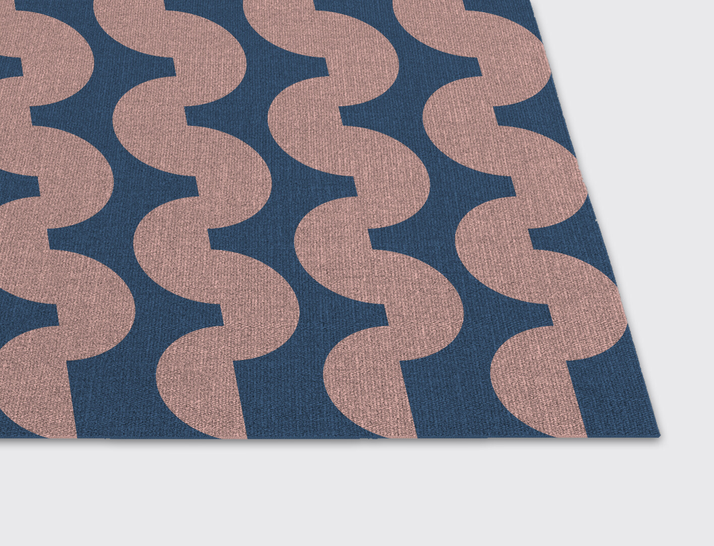 Artemis Geometric Rectangle Flatweave New Zealand Wool Custom Rug by Rug Artisan