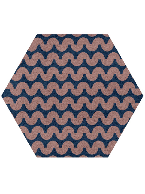 Artemis Geometric Hexagon Hand Tufted Pure Wool Custom Rug by Rug Artisan
