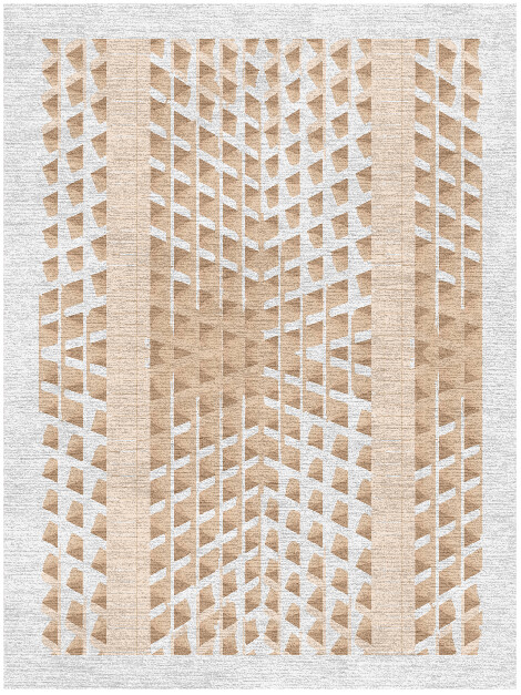 Artua Origami Rectangle Hand Knotted Tibetan Wool Custom Rug by Rug Artisan