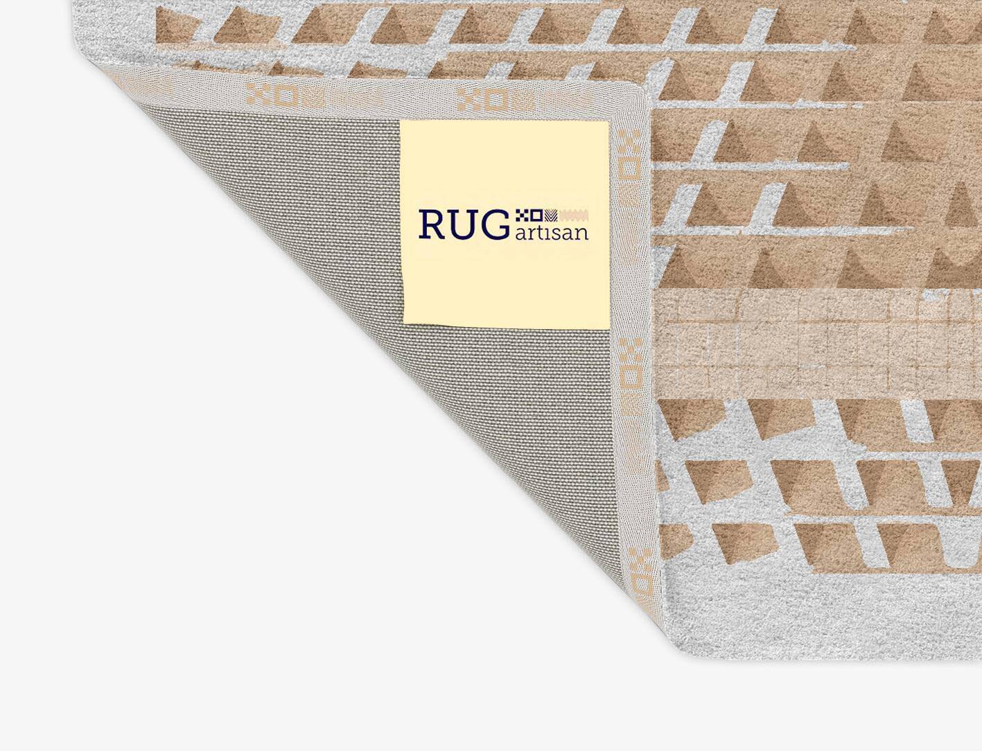 Artua Origami Rectangle Hand Tufted Pure Wool Custom Rug by Rug Artisan