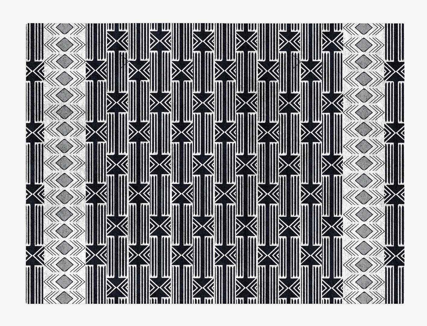 Ashen Weave Monochrome Rectangle Hand Tufted Bamboo Silk Custom Rug by Rug Artisan