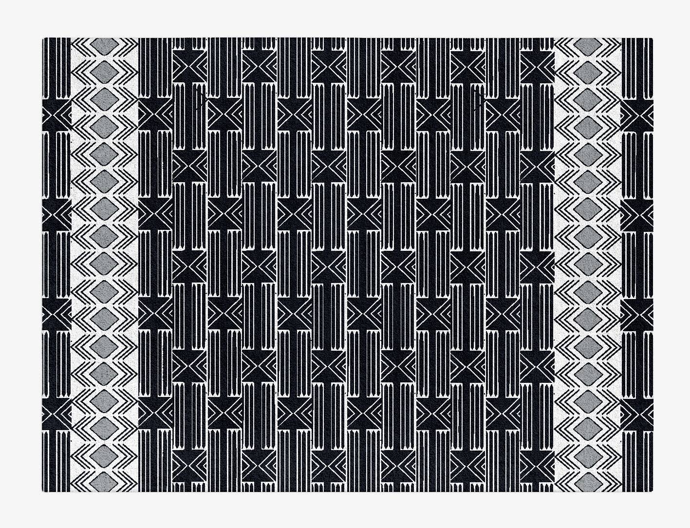 Ashen Weave Monochrome Rectangle Hand Tufted Pure Wool Custom Rug by Rug Artisan