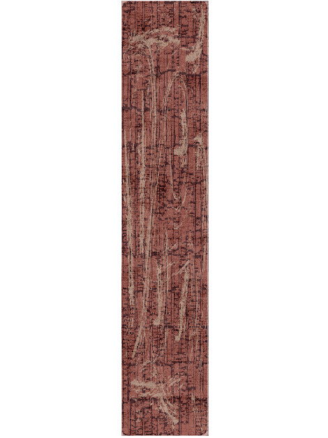 Ashley Abstract Runner Hand Tufted Bamboo Silk Custom Rug by Rug Artisan