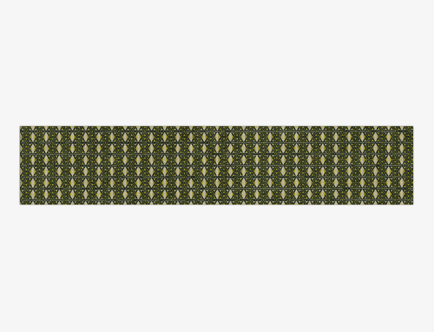 Assemblage Modern Geometrics Runner Hand Knotted Tibetan Wool Custom Rug by Rug Artisan