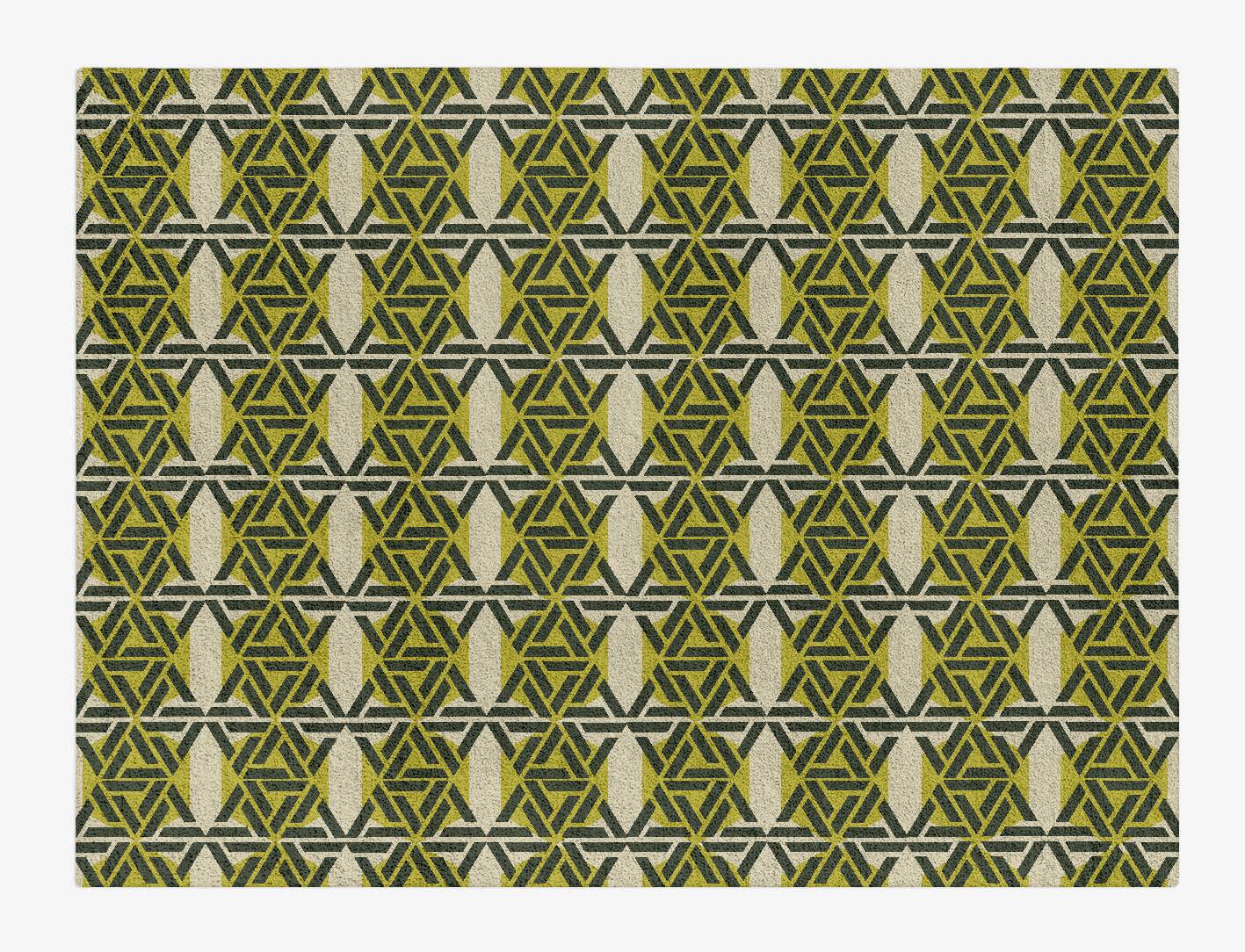 Assemblage Modern Geometrics Rectangle Hand Tufted Pure Wool Custom Rug by Rug Artisan