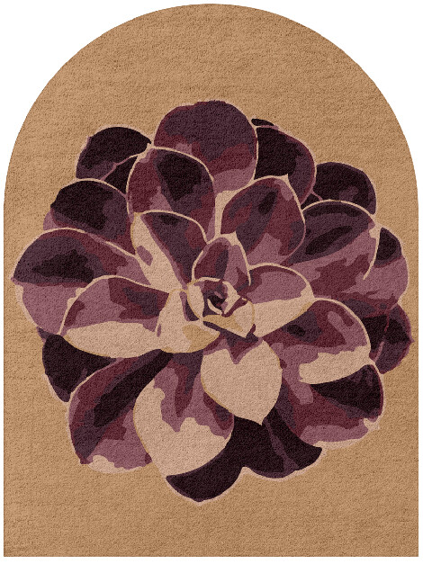 Astrantia Floral Arch Hand Tufted Pure Wool Custom Rug by Rug Artisan