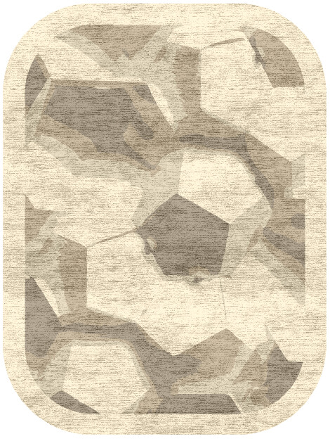 Ato Origami Oblong Hand Knotted Bamboo Silk Custom Rug by Rug Artisan