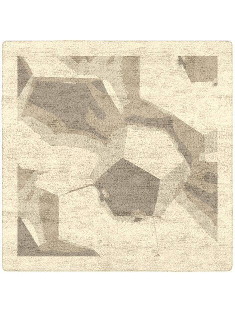 Ato Square Hand Tufted Bamboo Silk custom handmade rug